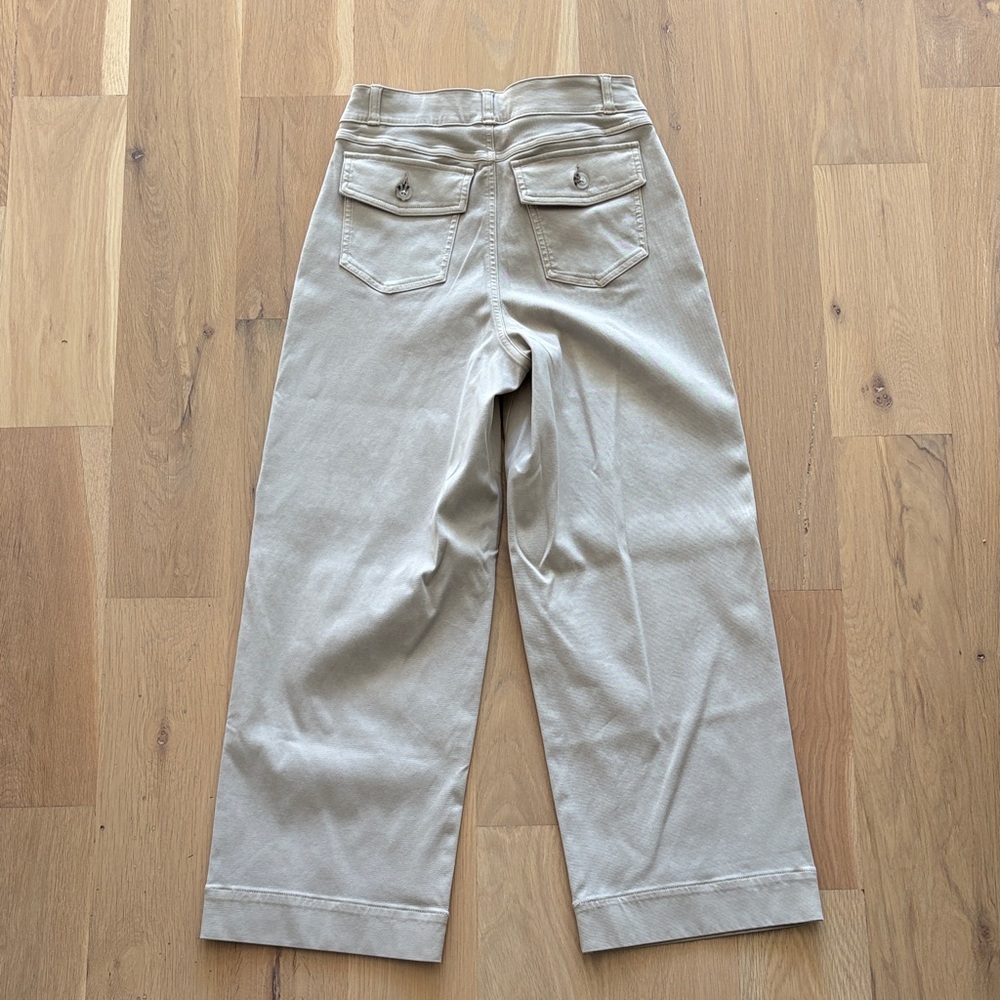 NWT SPANX Twill Cropped Pants - Picture 5 of 5
